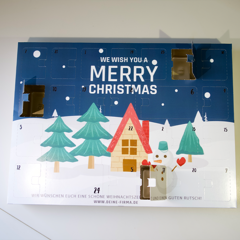 Adventskalender zum Selbstbefüllen