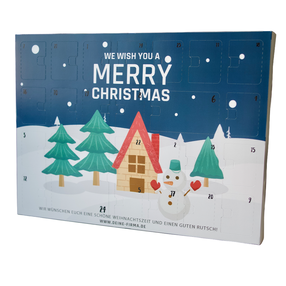 Adventskalender zum Selbstbefüllen