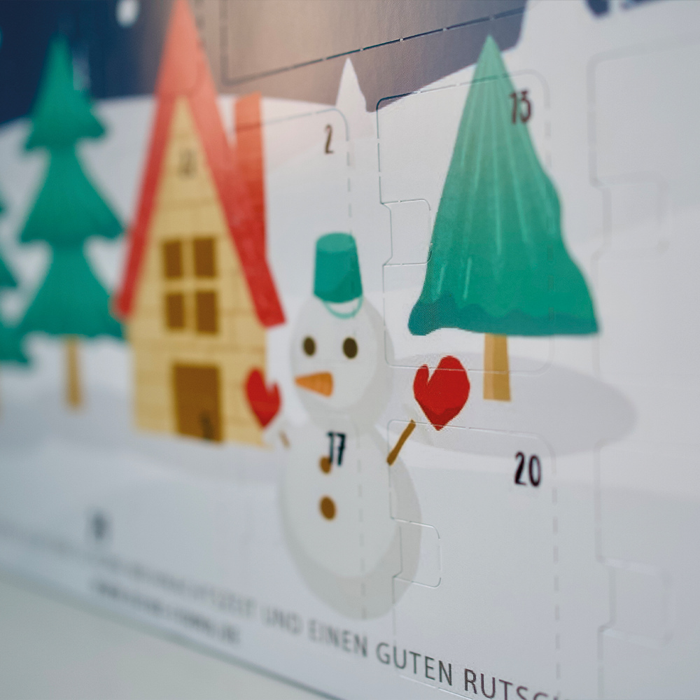 Adventskalender zum Selbstbefüllen